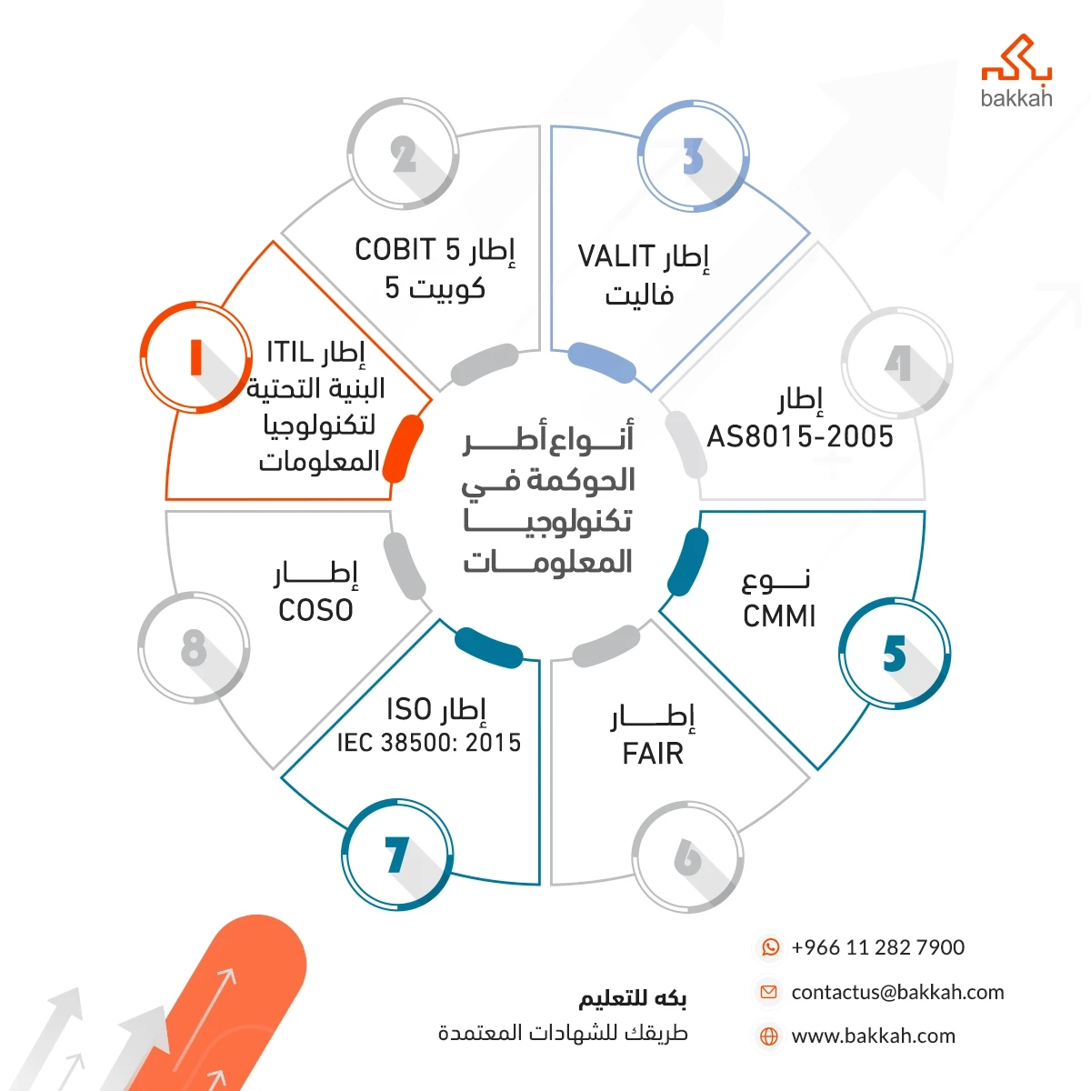 أنواع أطر الحوكمة في تكنولوجيا المعلومات